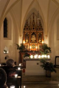 Vorweihnachtlicher Gottesdienst in Hampersberg