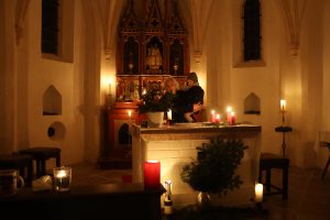 Vorweihnachtlicher Gottesdienst in Hampersberg