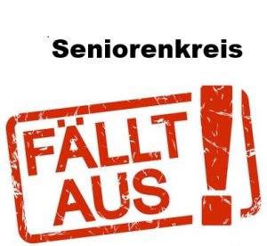Seniorenkreis im Januar entfällt