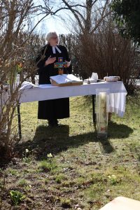 Ostern im Pfarrgarten